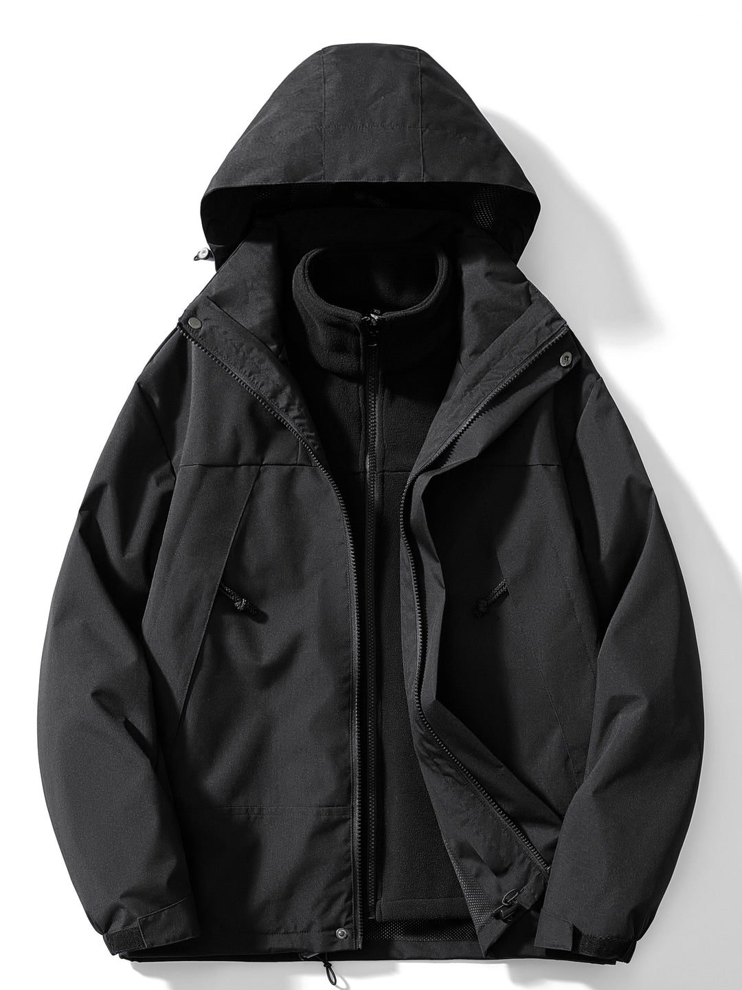 Manteau Polaire 3-en-1 Victoire | Capuche, Chaud Femme 1