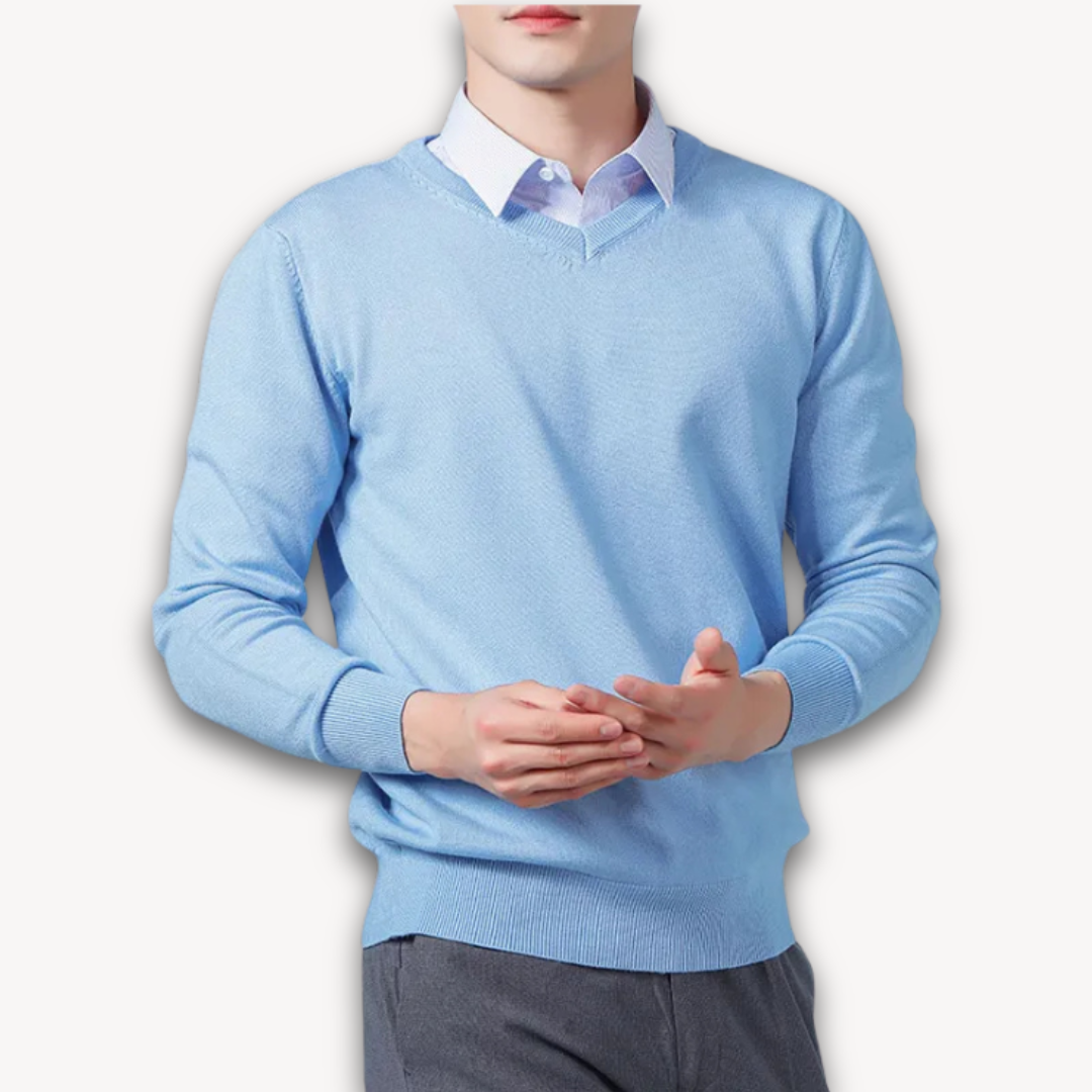 Pull en Cachemire Théo Homme | Doux, Chaud et Raffiné 11