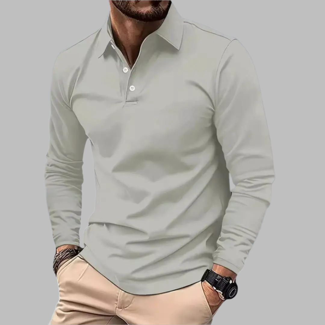 Polo René - Gris