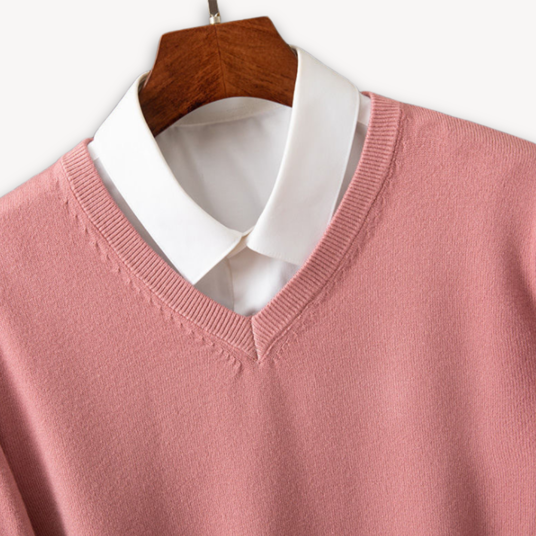 Pull en Cachemire Théo Homme | Doux, Chaud et Raffiné 12
