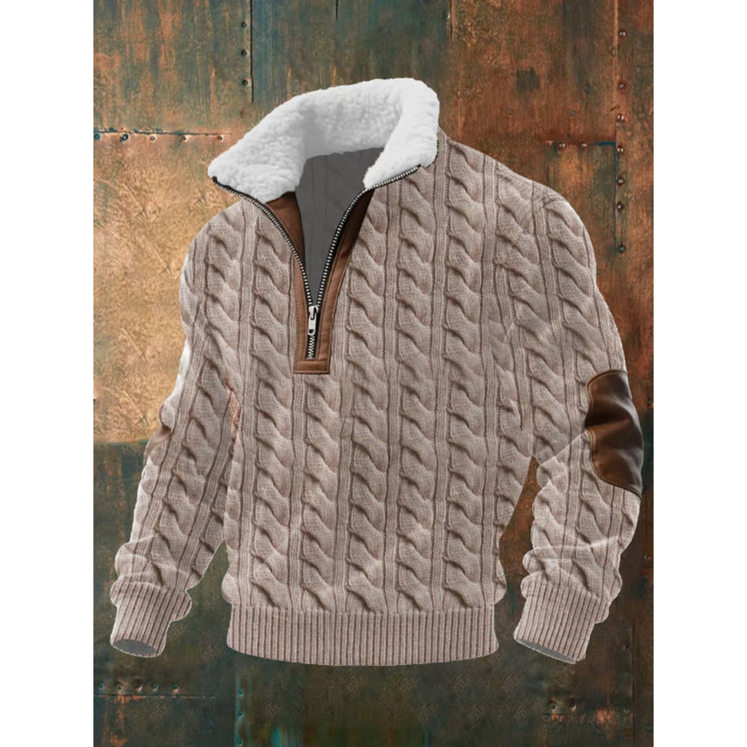 Pull col haut en polaire Mathis pour Homme | Doux, chaud et confortable 2