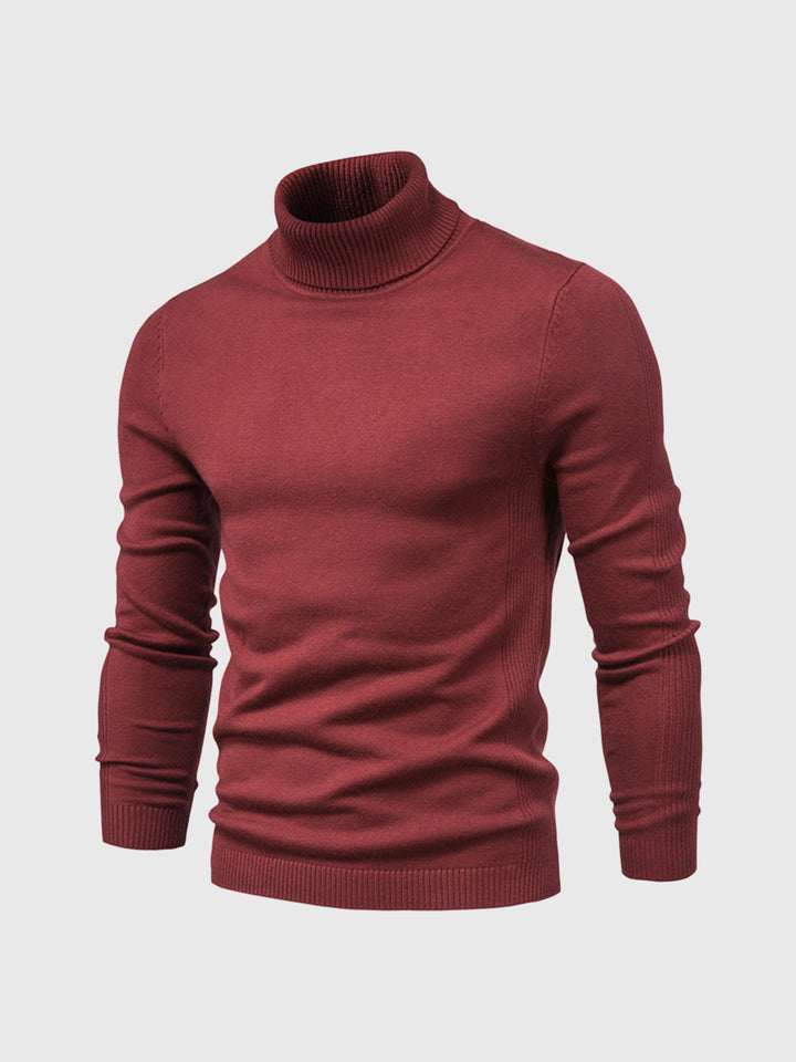 Pull col roulé Enzo pour Homme | Coton doux, coupe ajustée hiver 4