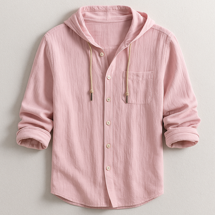 Chemise de Luxe à Capuche Adrien | Style Sophistiqué pour Homme 3