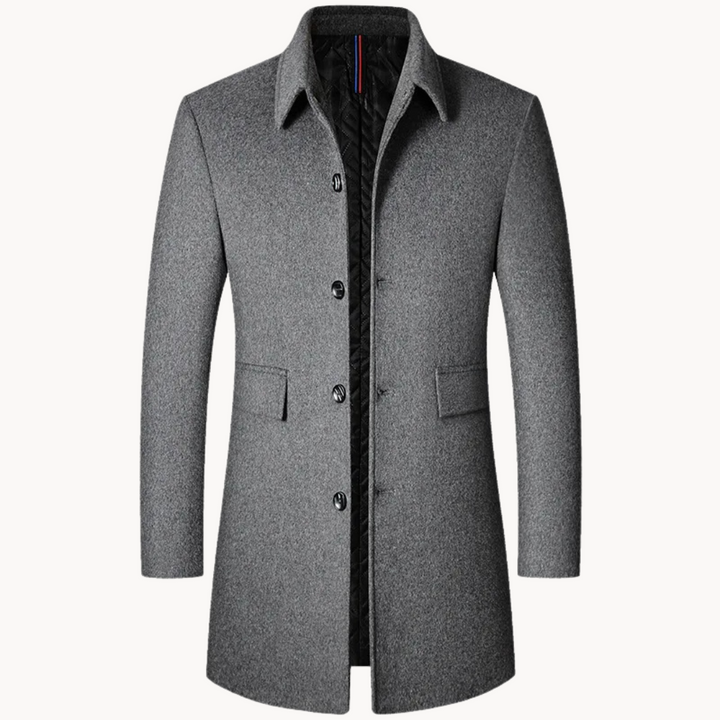 Manteau de Laine Classique Louis | Homme, Coupe Intemporelle, Chaud 1
