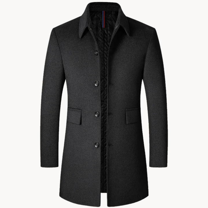 Manteau de Laine Classique Louis | Homme, Coupe Intemporelle, Chaud 2