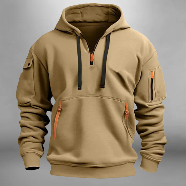 Sweat à Capuche Doux Gabriel Homme | Poches et Capuche Ajustable 2