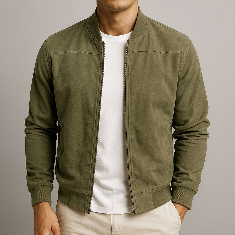 Veste en Daim Timéo | Homme, Cuir Suédé, Style Urbain 3