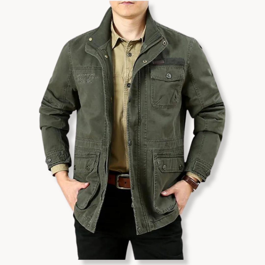 Veste Fonctionnelle en Coton Antoine | Homme, Multipoches 6