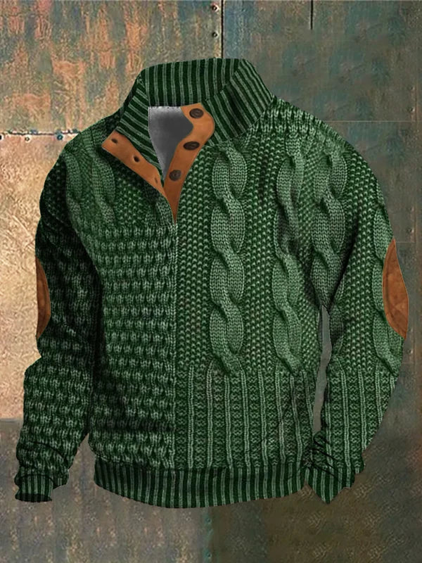 Pullover en Tricot à Motif Antoine Homme | Chaud et Unique 4