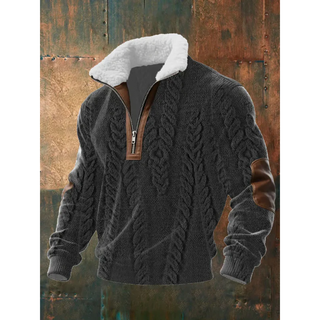 Pull col haut en polaire Mathis pour Homme | Doux, chaud et confortable 5
