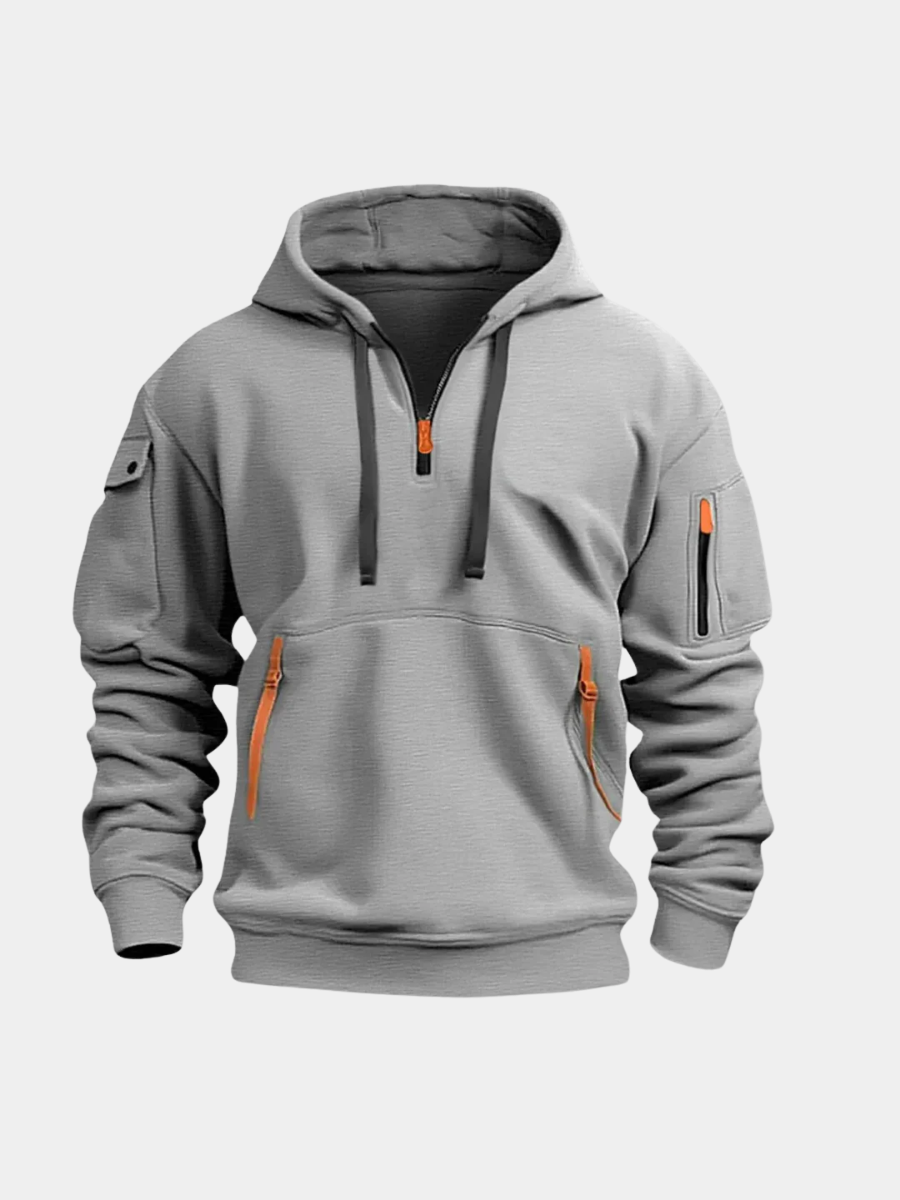 Sweat à Capuche Doux Gabriel Homme | Poches et Capuche Ajustable 0