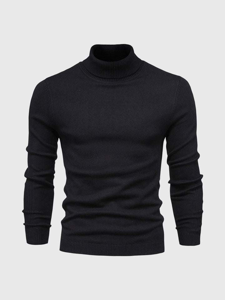 Pull col roulé Enzo pour Homme | Coton doux, coupe ajustée hiver 5