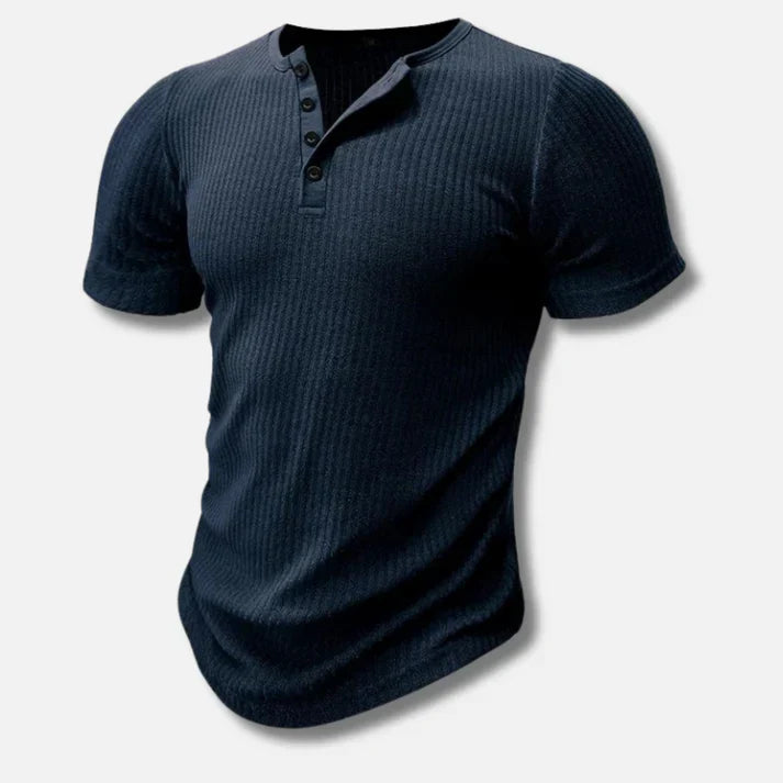 Chemise Henley Jules | Coupe slim, tissu respirant 4