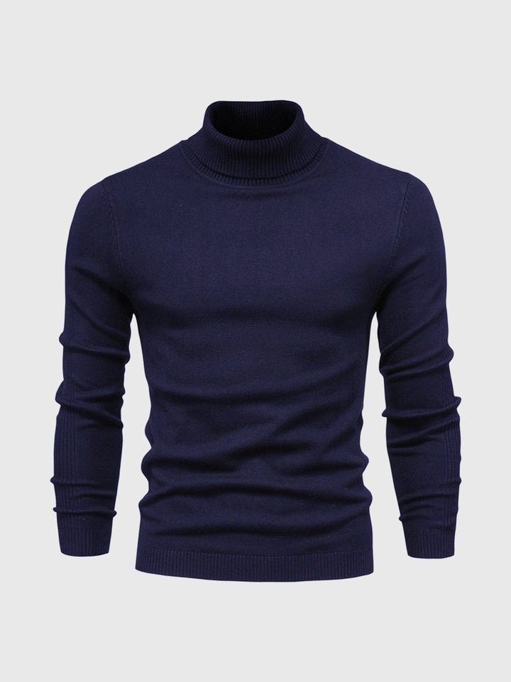 Pull col roulé Enzo pour Homme | Coton doux, coupe ajustée hiver 8