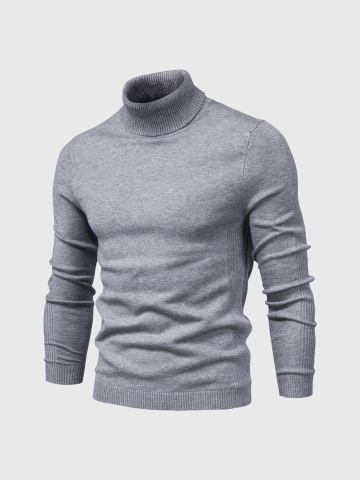Pull col roulé Enzo pour Homme | Coton doux, coupe ajustée hiver 11
