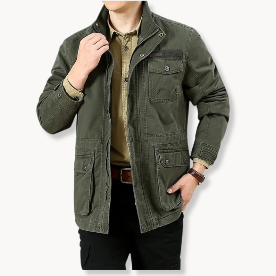 Veste Fonctionnelle en Coton Antoine | Homme, Multipoches 4