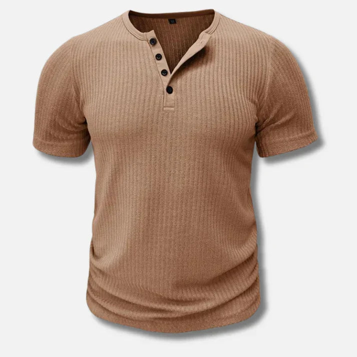 Chemise Henley Jules | Coupe slim, tissu respirant 3