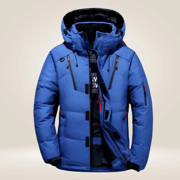 Doudoune Liam | Homme, Duvet Chaud, Capuche Amovible 0