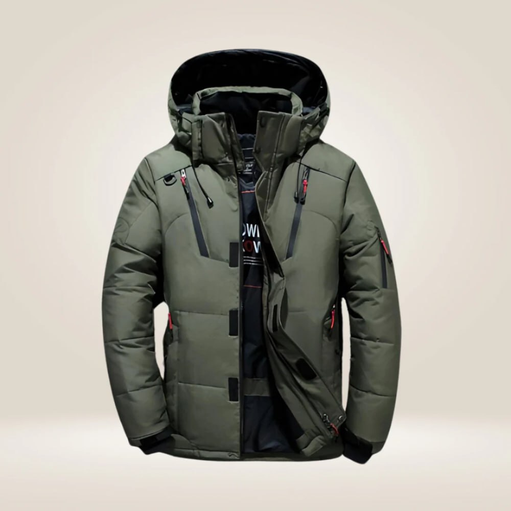 Doudoune Liam | Homme, Duvet Chaud, Capuche Amovible 3