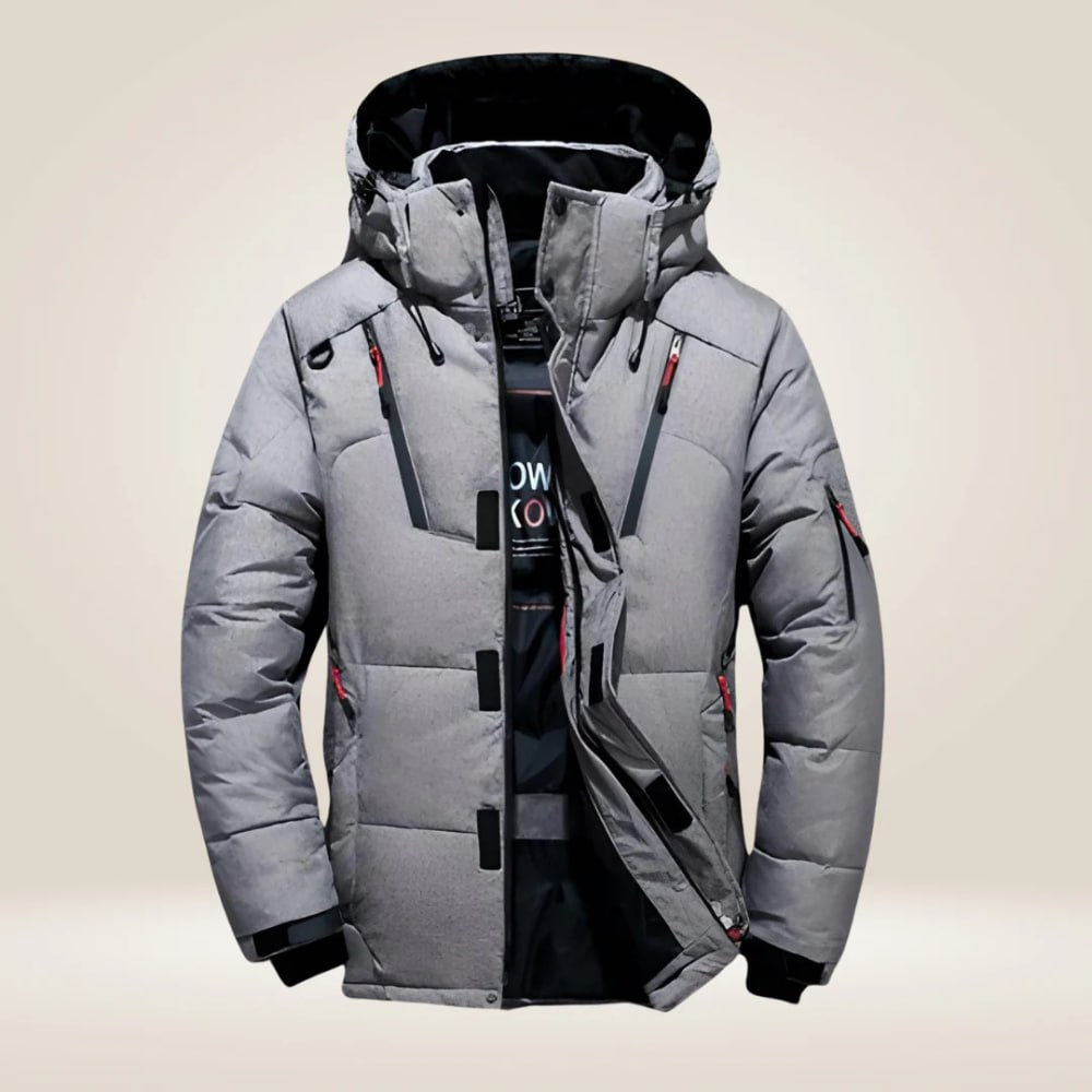 Doudoune Liam | Homme, Duvet Chaud, Capuche Amovible 1