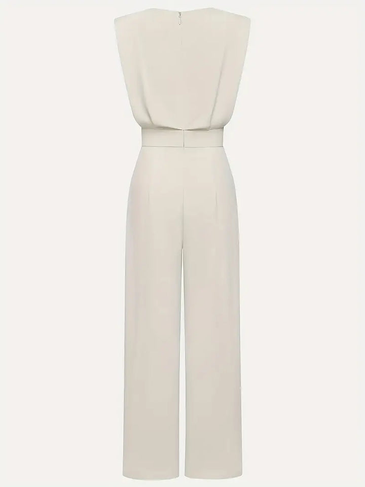 Combinaison Drapée Zoé Femme | Taille Marquée, Coupe Fluide, Cérémonie 3