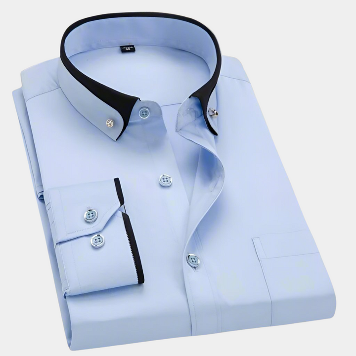 Chemise Classique Romain | Manches Longues, Ajustement Parfait pour Homme 4