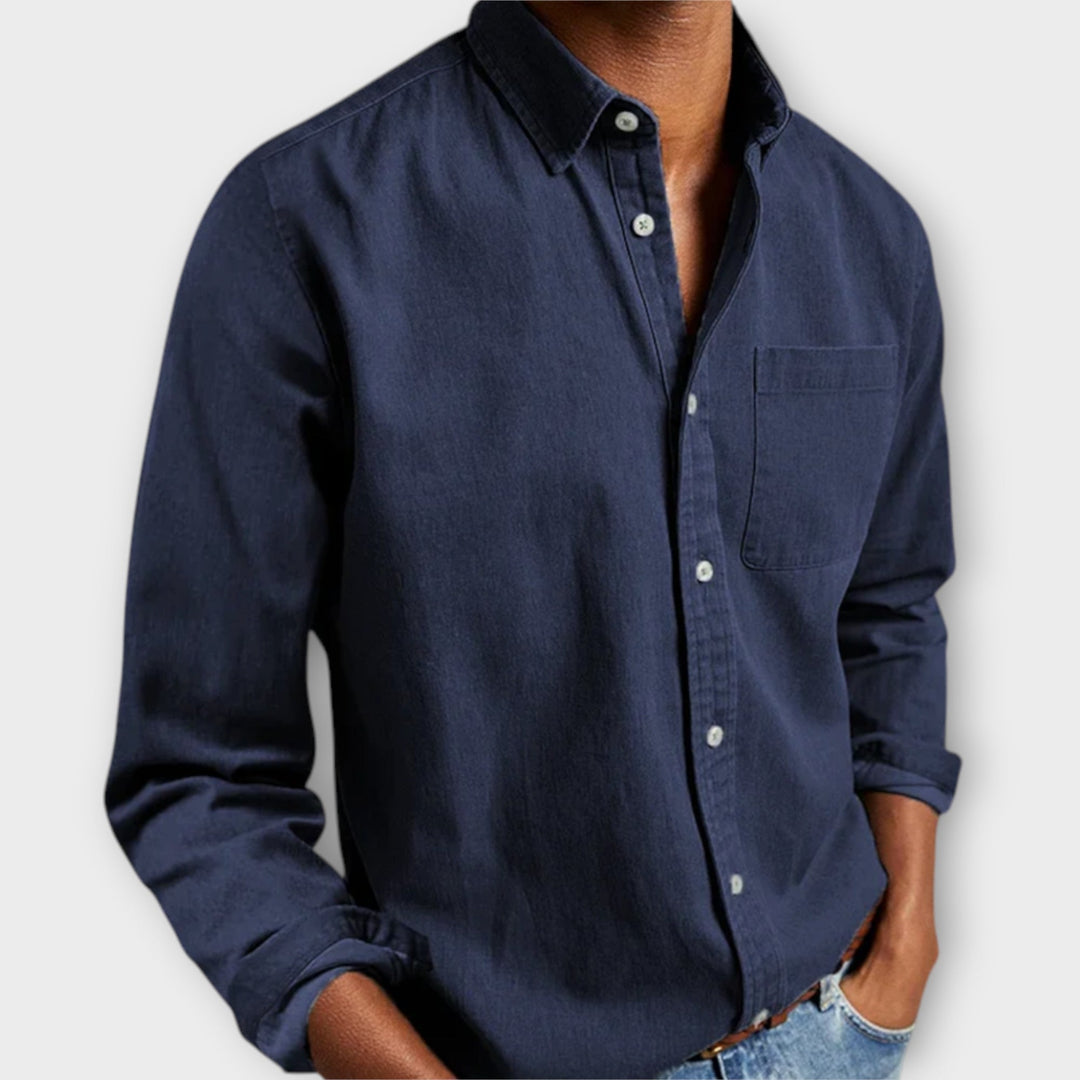 Chemise Artisanale Benjamin | Coupe Soignée, Style Intemporel pour Homme 2