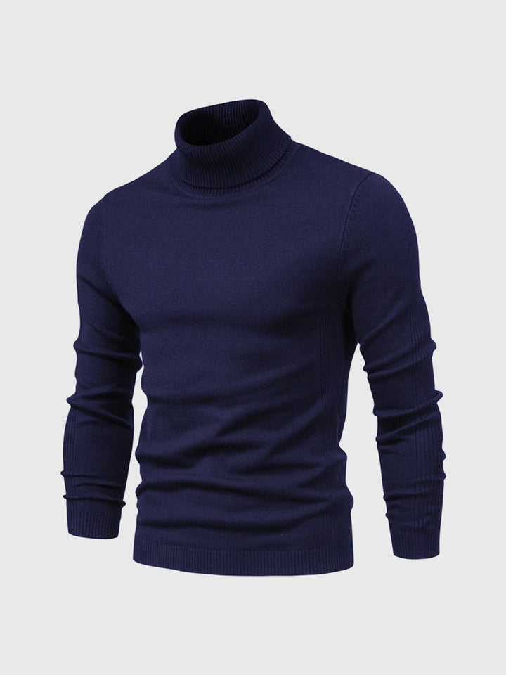 Pull col roulé Enzo pour Homme | Coton doux, coupe ajustée hiver 9