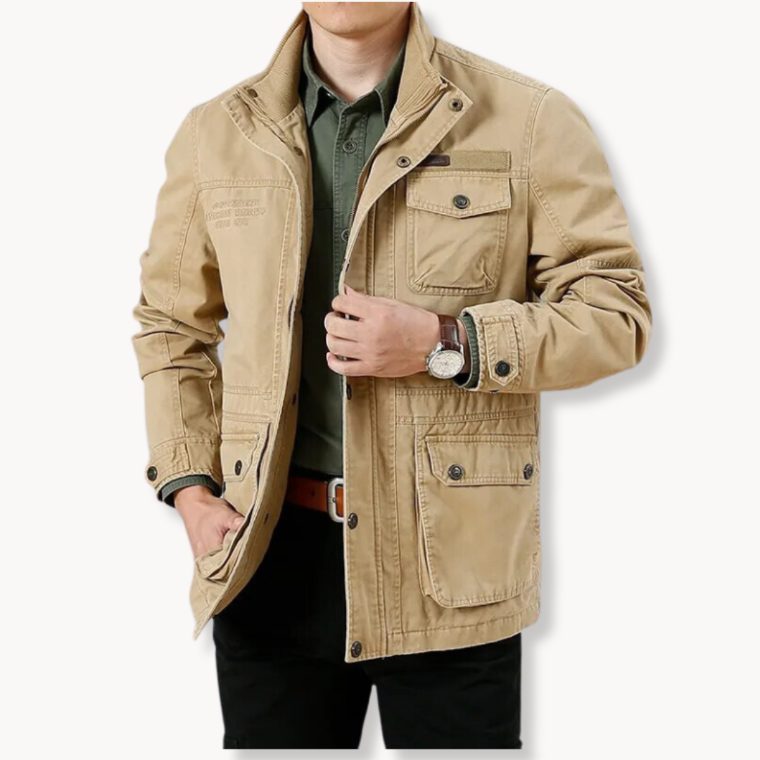 Veste Fonctionnelle en Coton Antoine | Homme, Multipoches 1