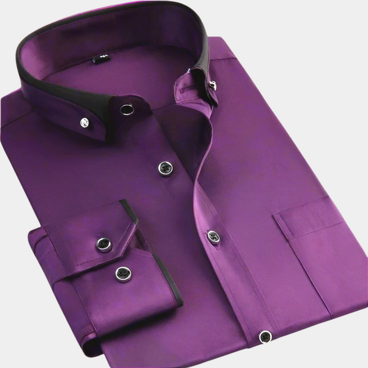Chemise Classique Romain | Manches Longues, Ajustement Parfait pour Homme 3