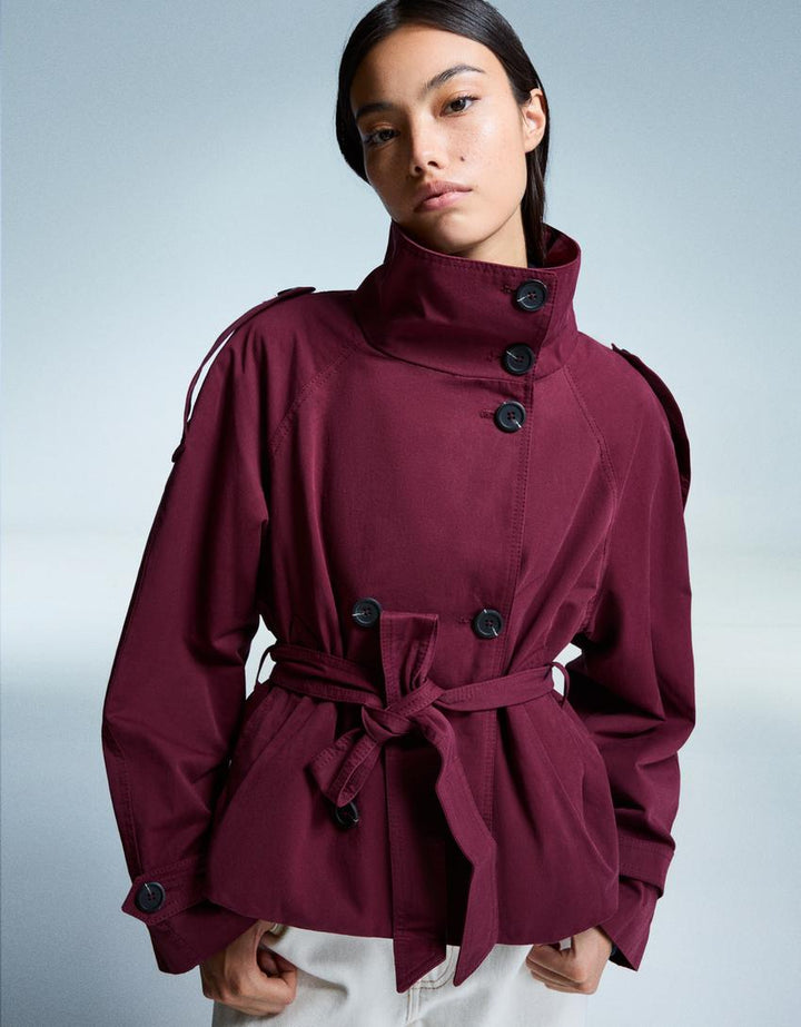 Trench Léger Adèle Femme | Double Boutonnage, Taille Ceinturée 2