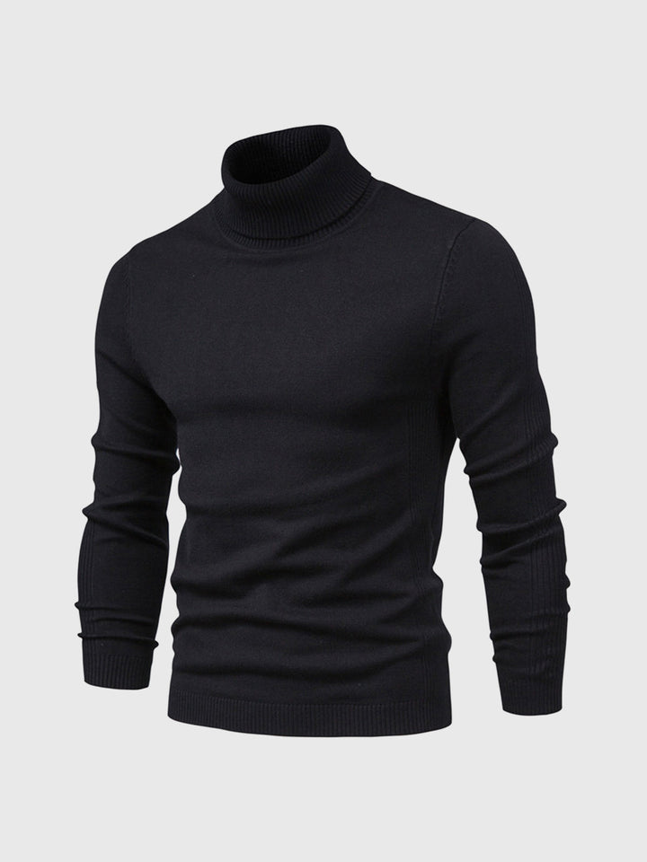 Pull col roulé Enzo pour Homme | Coton doux, coupe ajustée hiver 6