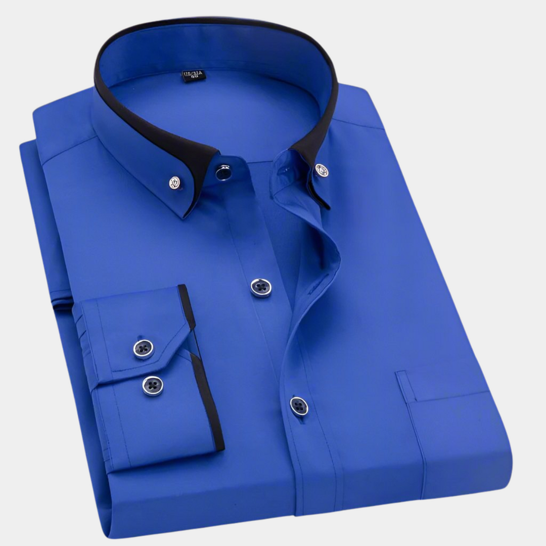 Chemise Classique Romain | Manches Longues, Ajustement Parfait pour Homme 5
