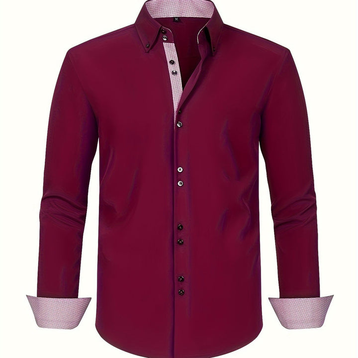 Chemise élégante Arthur Homme | Détails contrastés, coupe légère 4