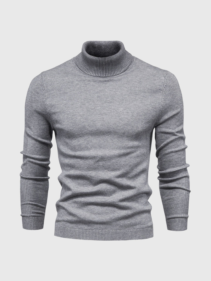 Pull col roulé Enzo pour Homme | Coton doux, coupe ajustée hiver 10