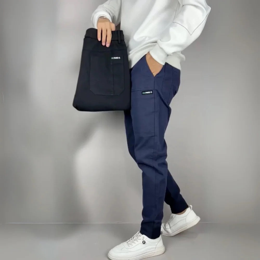 Pantalon Cargo Élastique Thomas | Stretch Premium, Multipoches 1