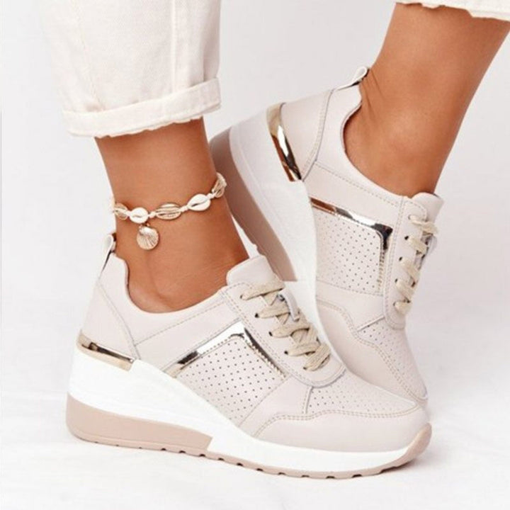 Baskets Compensées Milja Femme | Confort Optimal & Design Élégant 2