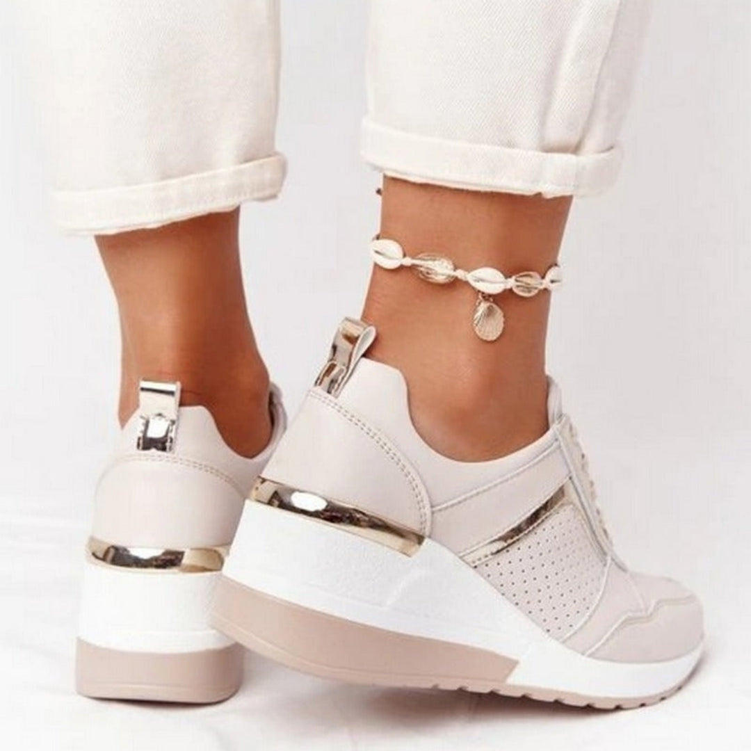 Baskets Compensées Milja Femme | Confort Optimal & Design Élégant 5