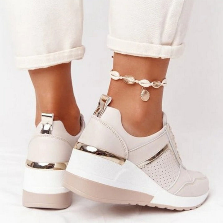 Baskets Compensées Milja Femme | Confort Optimal & Design Élégant 5