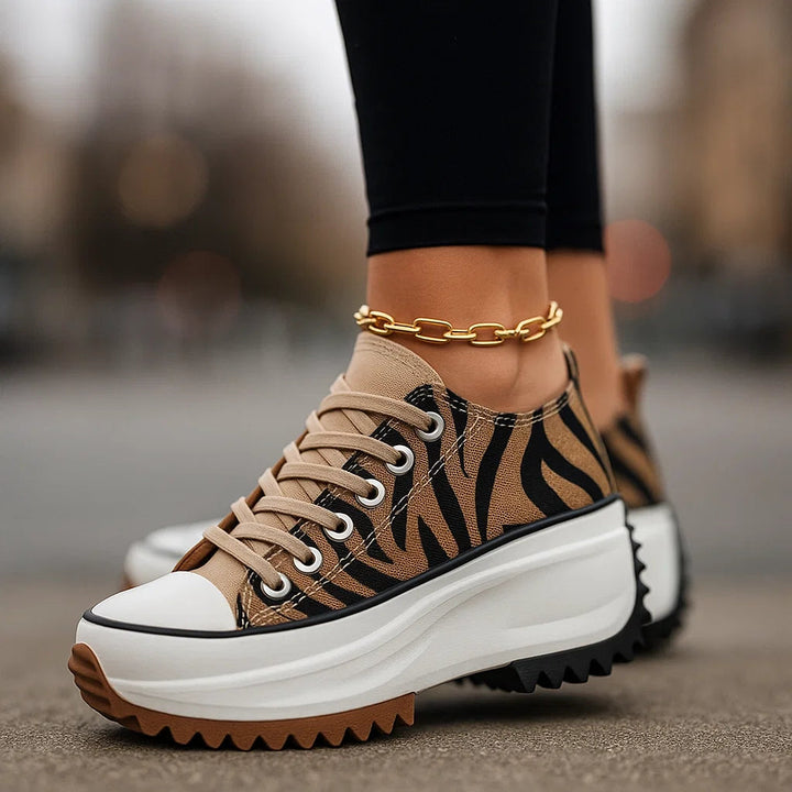 Baskets Femme Lila à Plateforme | Confort Orthopédique, Style Urbain 0