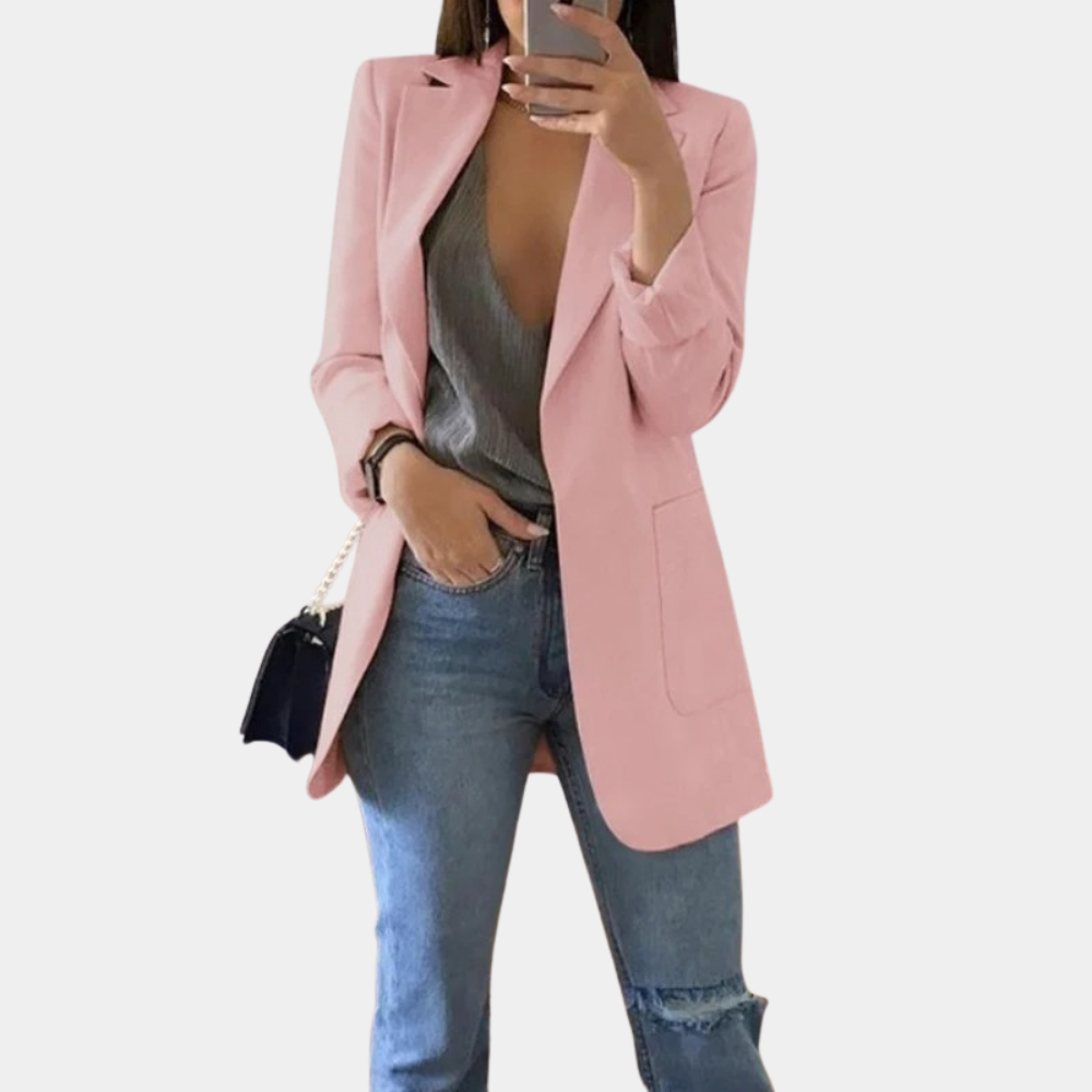 Blazer Long Océane Femme - Rose