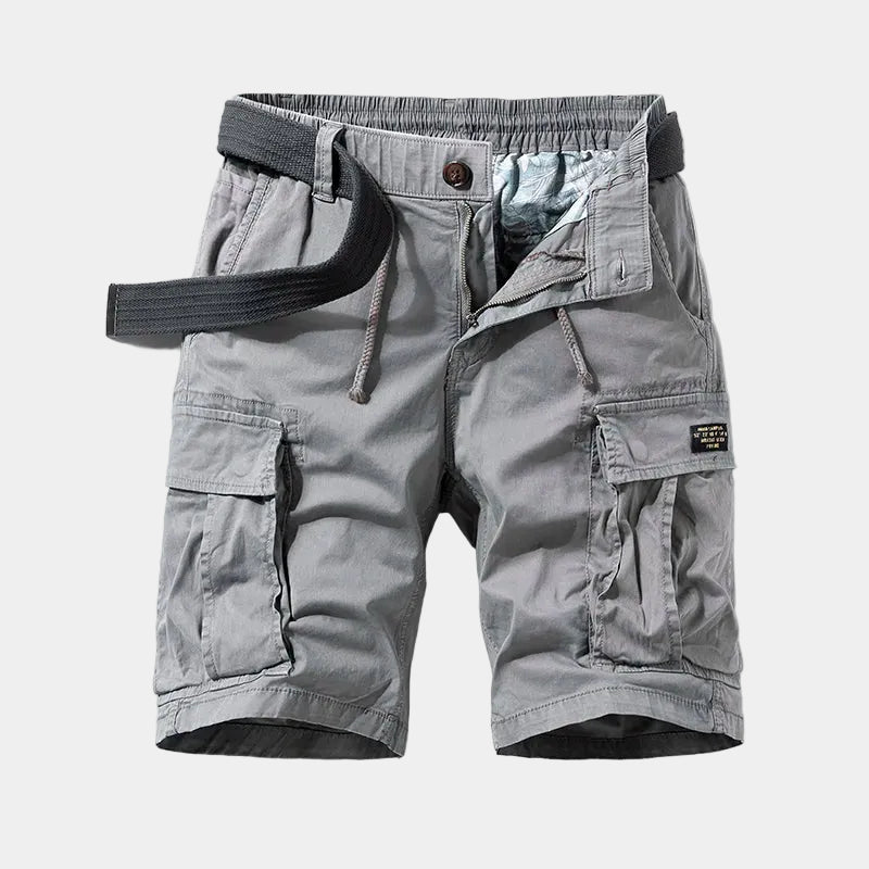 Bermuda Cargo Axel | Taille Resserrée, Poches Pratiques en Coton 1