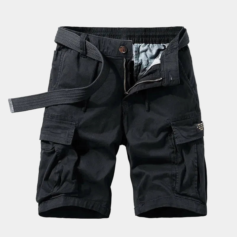 Bermuda Cargo Axel | Taille Resserrée, Poches Pratiques en Coton 2