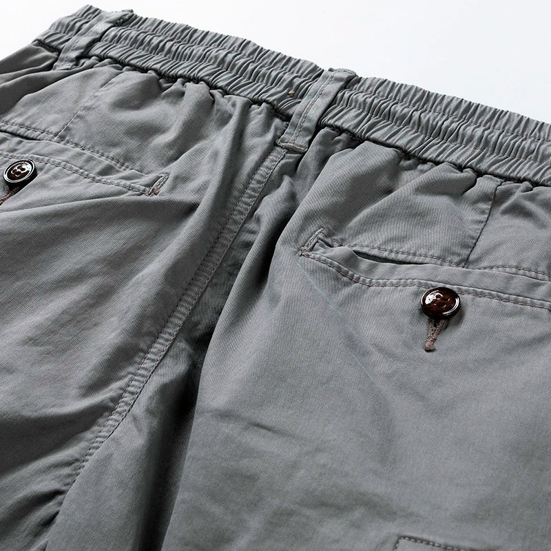 Bermuda Cargo Axel | Taille Resserrée, Poches Pratiques en Coton 5
