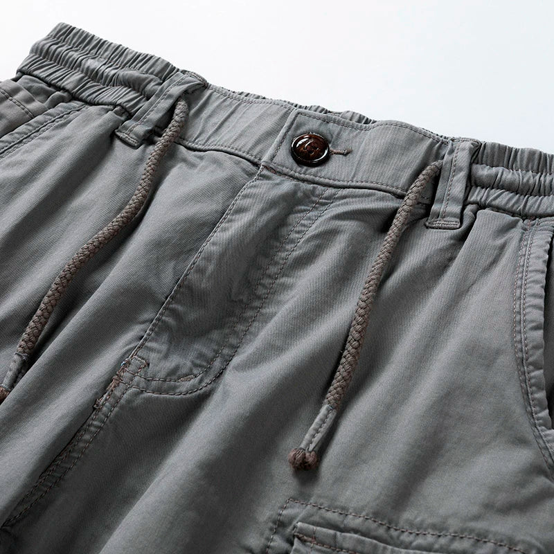 Bermuda Cargo Axel | Taille Resserrée, Poches Pratiques en Coton 7