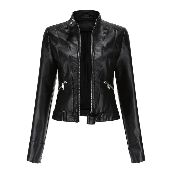Veste Cuir Camille | Coupe Cintrée, Esprit Motard Femme 0