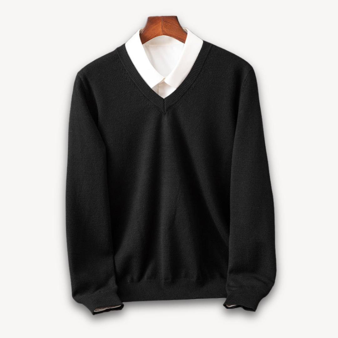 Pull en Cachemire Théo Homme | Doux, Chaud et Raffiné 1