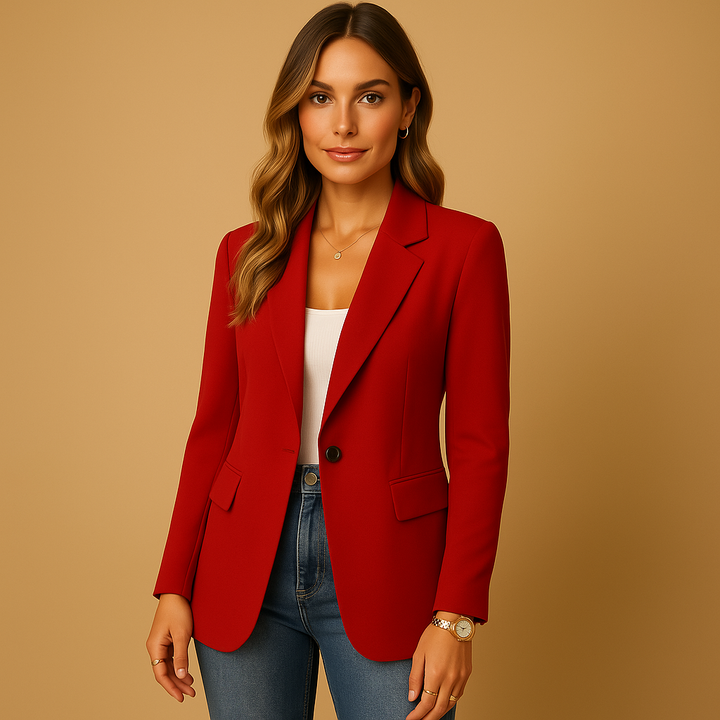 Blazer Noir Femme Cintré Élégant | Confort Optimal, Style Polyvalent 2