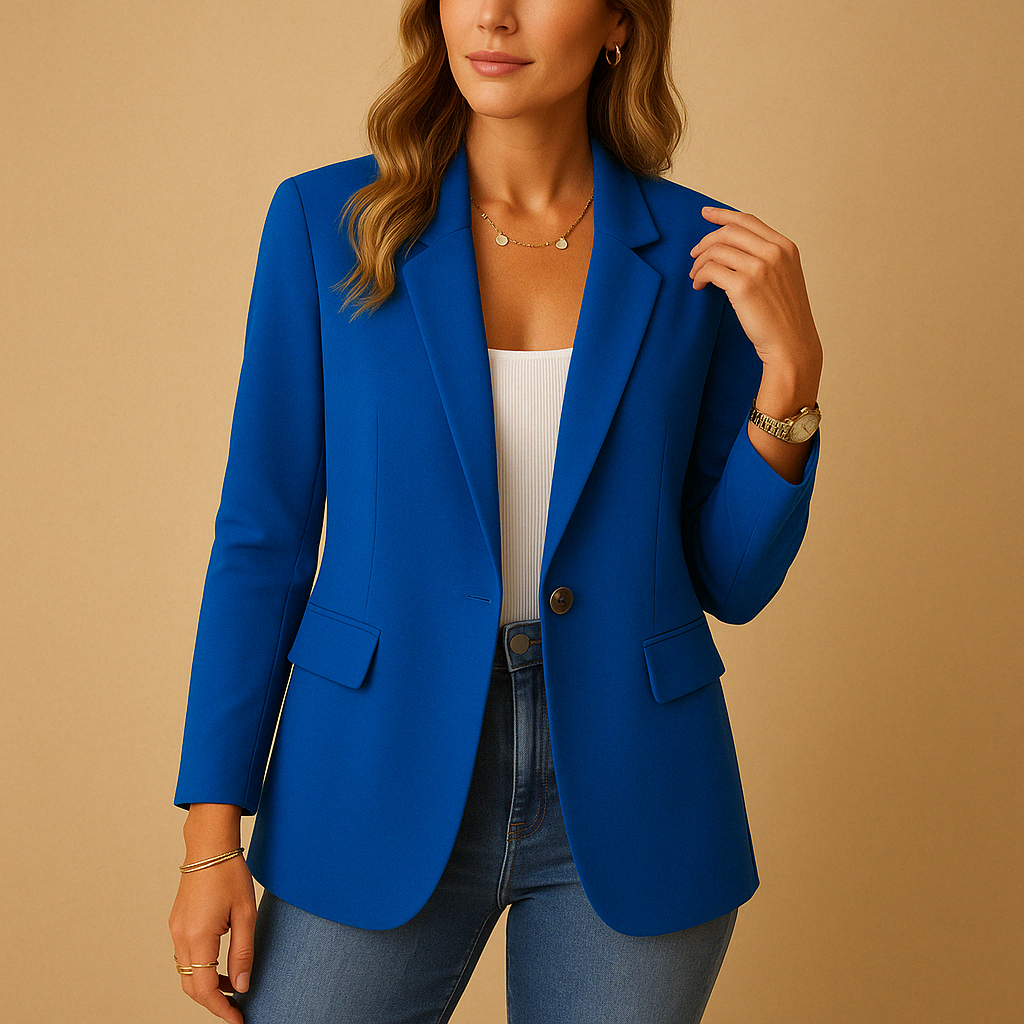 Blazer Noir Femme Cintré Élégant | Confort Optimal, Style Polyvalent 5
