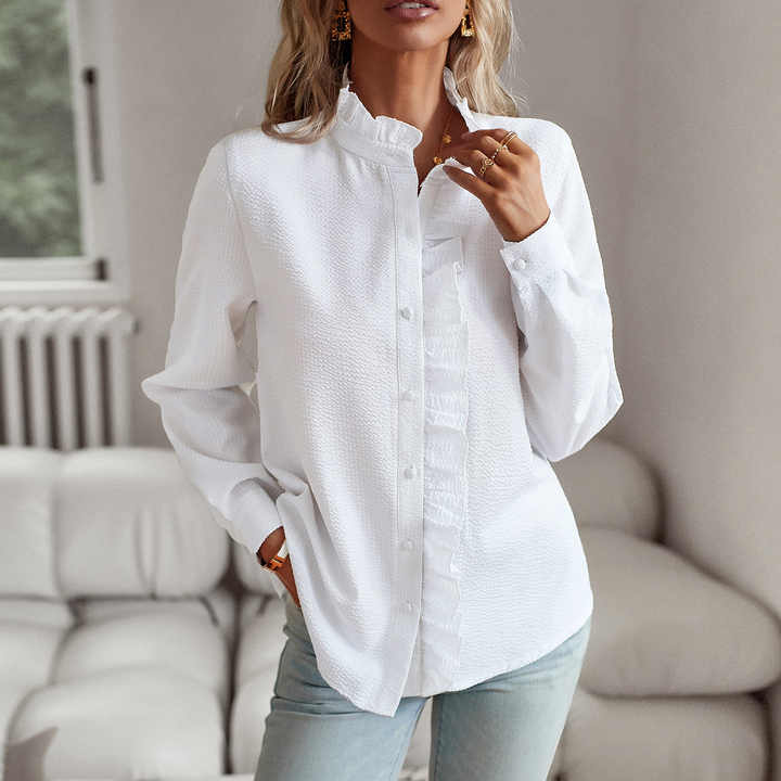 Blouse Agnete Femme | Élégante à Rayures, Coupe Flatteuse et Confortable 2